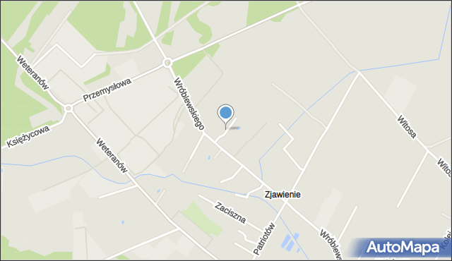 Radzymin powiat wołomiński, Pułaskiego Kazimierza, gen., mapa Radzymin powiat wołomiński