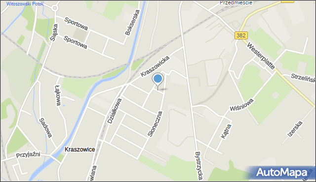 Świdnica, Pusta, mapa Świdnicy