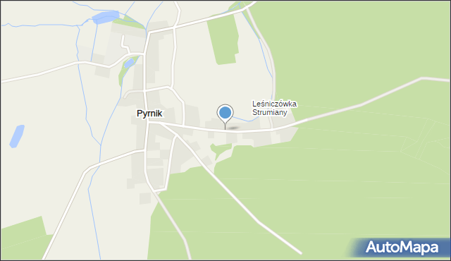 Pyrnik, Pyrnik, mapa Pyrnik