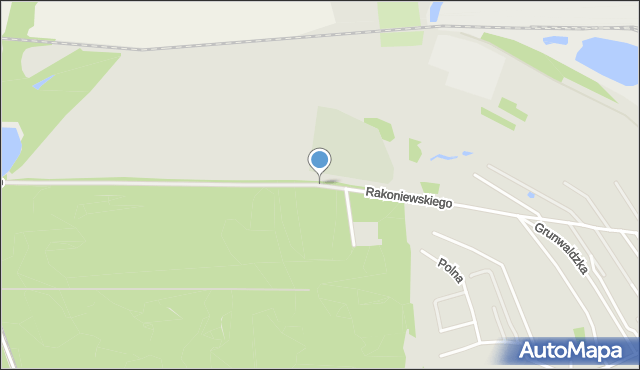 Knurów powiat gliwicki, Rakoniewskiego Walentego, mapa Knurów powiat gliwicki