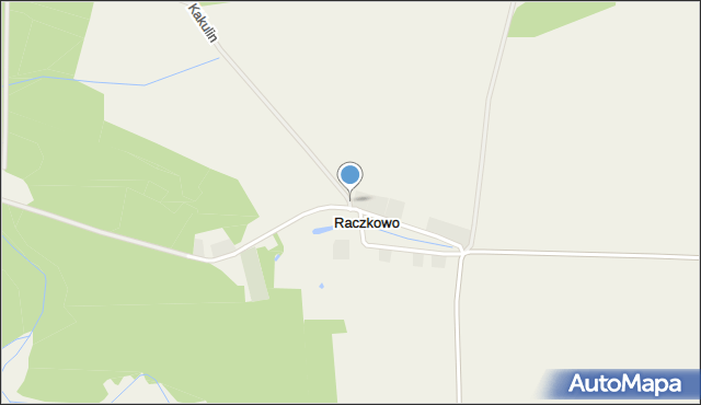 Raczkowo, Raczkowo, mapa Raczkowo