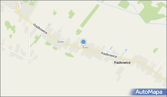 Radkowice gmina Chęciny, Radkowice, mapa Radkowice gmina Chęciny