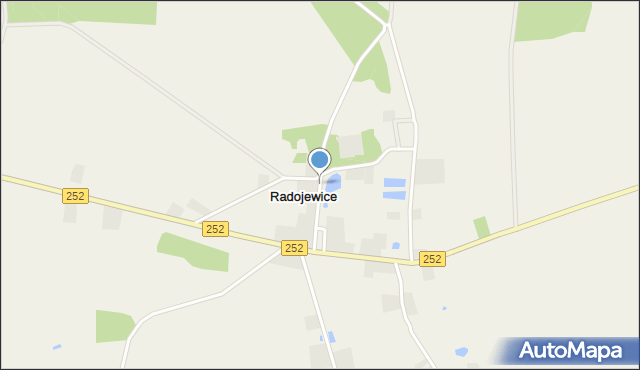 Radojewice, Radojewice, mapa Radojewice