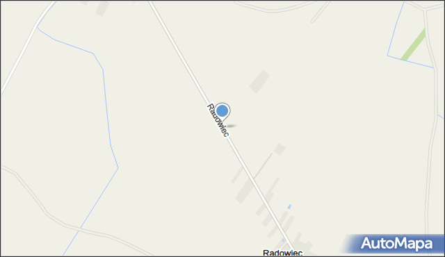 Radowiec, Radowiec, mapa Radowiec