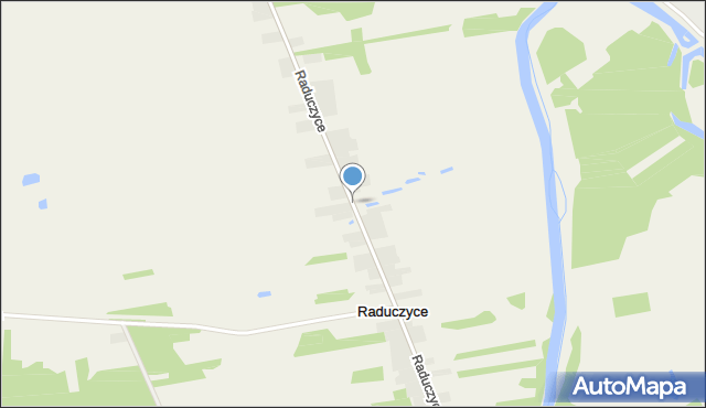 Raduczyce, Raduczyce, mapa Raduczyce