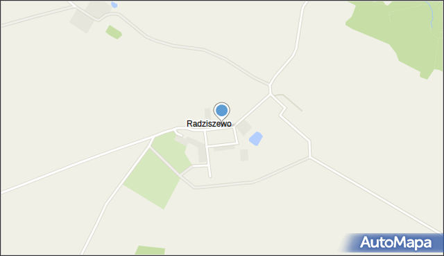 Radziszewo gmina Pozezdrze, Radziszewo, mapa Radziszewo gmina Pozezdrze