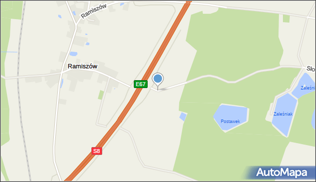 Ramiszów, Ramiszów, mapa Ramiszów