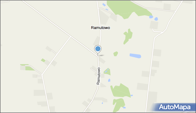 Ramutowo, Ramutowo, mapa Ramutowo