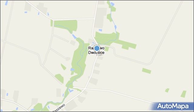 Raszewo Dworskie, Raszewo Dworskie, mapa Raszewo Dworskie