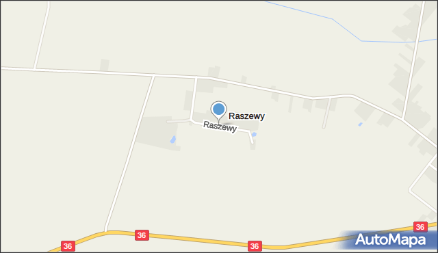 Raszewy gmina Kobylin, Raszewy, mapa Raszewy gmina Kobylin