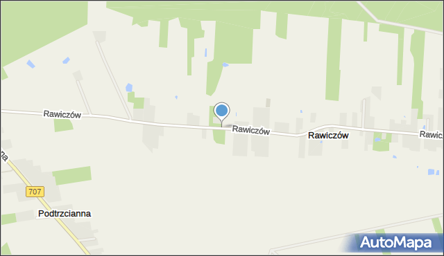 Rawiczów, Rawiczów, mapa Rawiczów