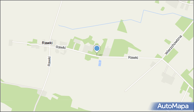 Rawki, Rawki, mapa Rawki