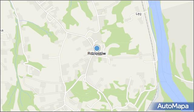 Rdziostów, Rdziostów, mapa Rdziostów