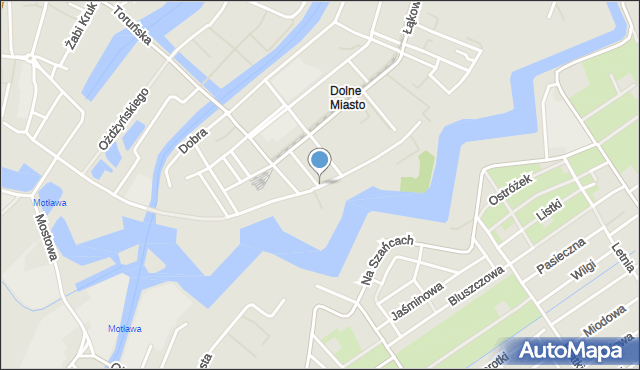 Gdańsk, Reduta Wyskok, mapa Gdańska