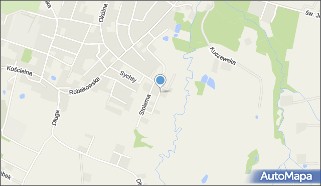 Luzino, Remusa, mapa Luzino