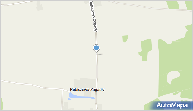 Rębiszewo-Zegadły, Rębiszewo-Zegadły, mapa Rębiszewo-Zegadły