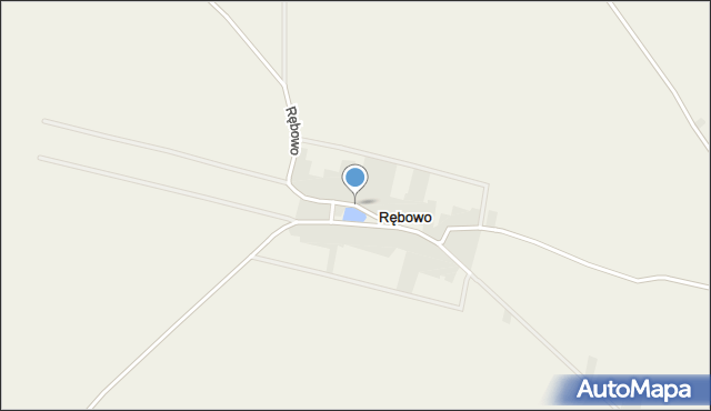 Rębowo gmina Piaski, Rębowo, mapa Rębowo gmina Piaski