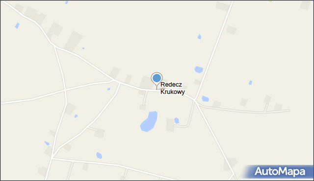 Redecz Krukowy, Redecz Krukowy, mapa Redecz Krukowy