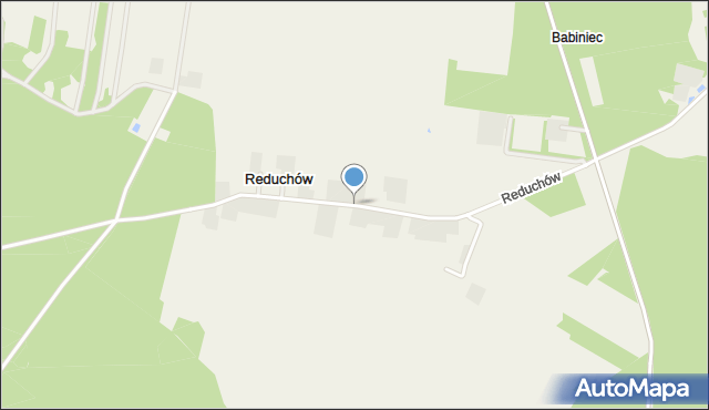 Reduchów, Reduchów, mapa Reduchów