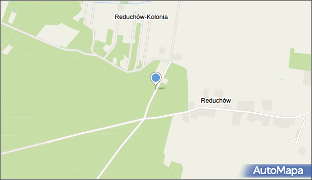 Reduchów-Kolonia, Reduchów-Kolonia, mapa Reduchów-Kolonia