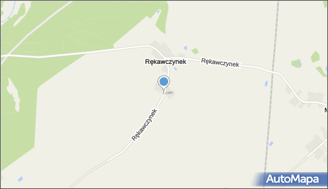 Rękawczynek, Rękawczynek, mapa Rękawczynek