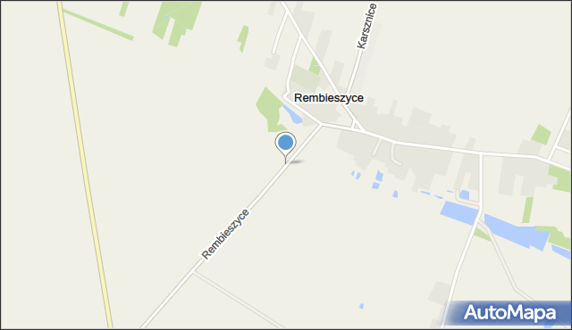 Rembieszyce, Rembieszyce, mapa Rembieszyce