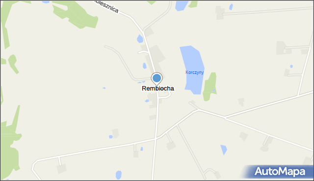 Rembiocha, Rembiocha, mapa Rembiocha