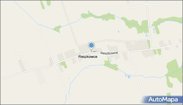 Reszkowce, Reszkowce, mapa Reszkowce