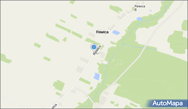 Rewica, Rewica, mapa Rewica