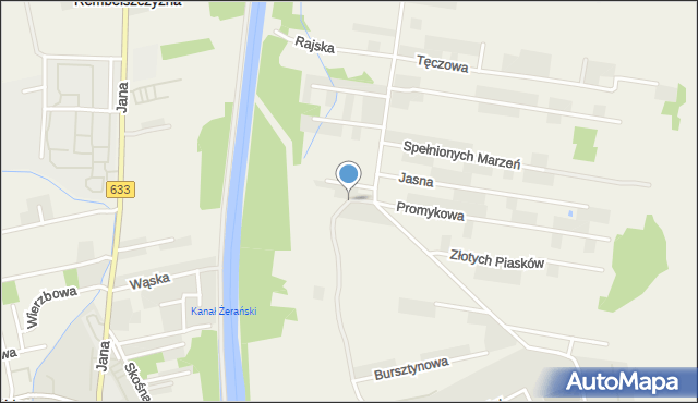 Stanisławów Pierwszy gmina Nieporęt, Regatowa, mapa Stanisławów Pierwszy gmina Nieporęt