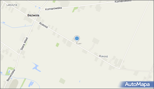 Bezwola, Rokosz, mapa Bezwola