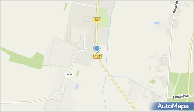 Gostyń, Rondo Biznesu, mapa Gostyń