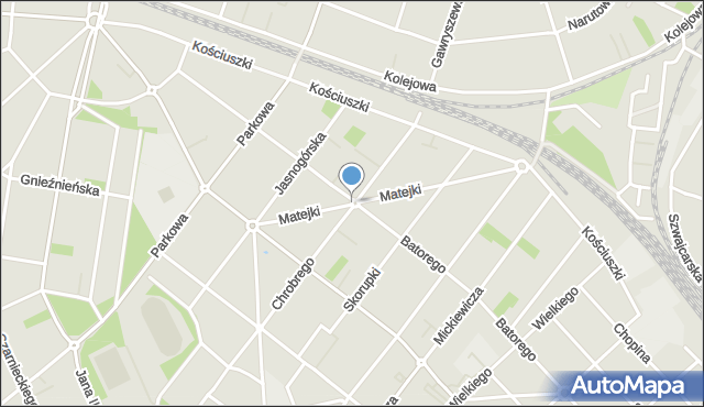 Legionowo, Rondo Gołębiewskiego Tadeusza, mapa Legionowo