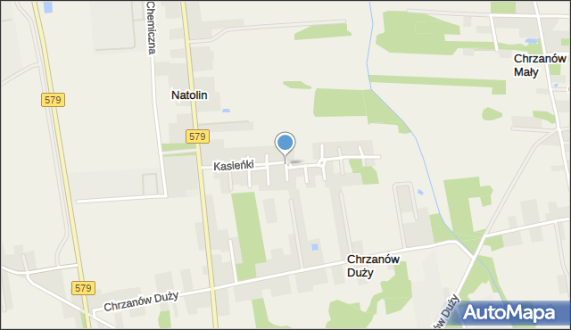 Natolin gmina Grodzisk Mazowiecki, Rondo Andrzeja, mapa Natolin gmina Grodzisk Mazowiecki