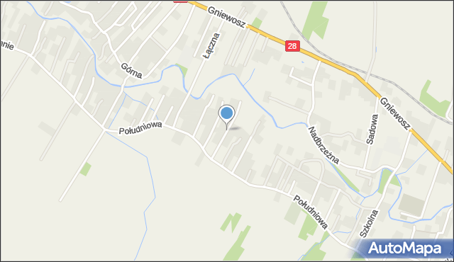 Nowosielce gmina Zarszyn, Rodzinna, mapa Nowosielce gmina Zarszyn