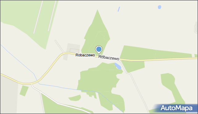 Robaczewo, Robaczewo, mapa Robaczewo