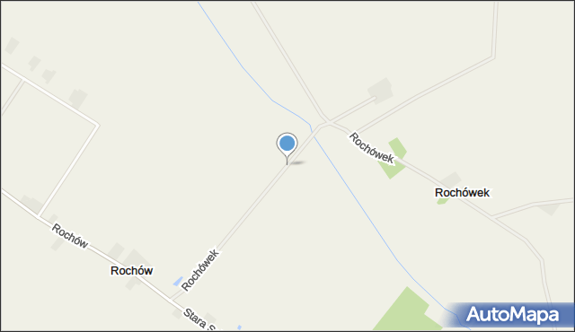 Rochówek, Rochówek, mapa Rochówek