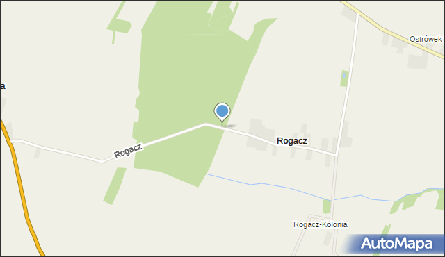 Rogacz, Rogacz, mapa Rogacz