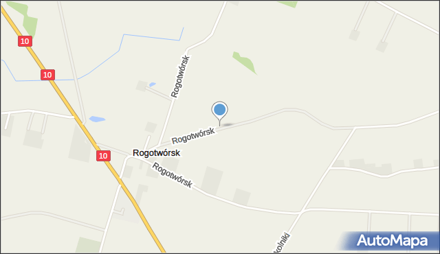 Rogotwórsk, Rogotwórsk, mapa Rogotwórsk