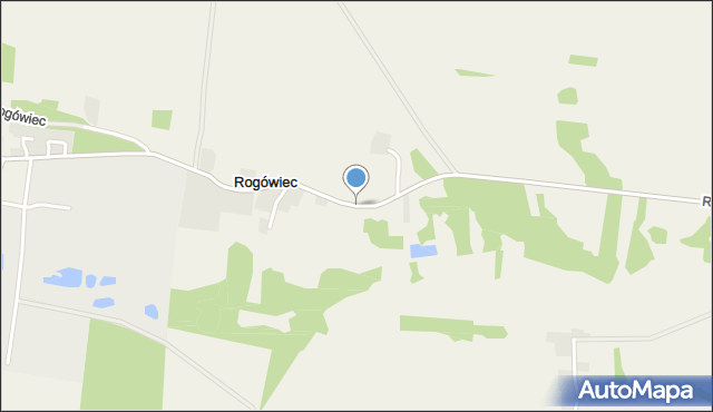 Rogówiec, Rogówiec, mapa Rogówiec