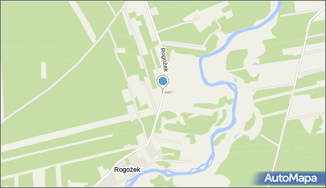 Rogożek, Rogożek, mapa Rogożek