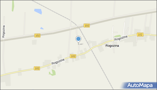 Rogozina, Rogozina, mapa Rogozina