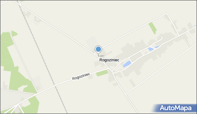 Rogoziniec, Rogoziniec, mapa Rogoziniec