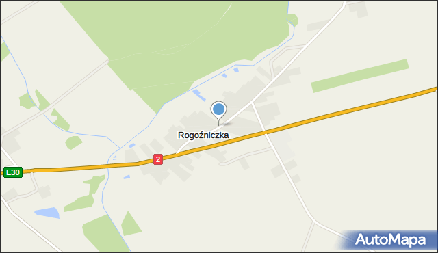 Rogoźniczka, Rogoźniczka, mapa Rogoźniczka