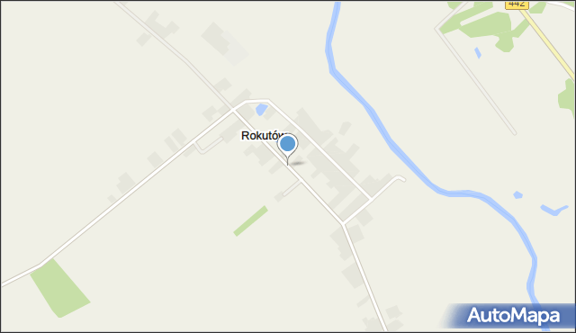 Rokutów, Rokutów, mapa Rokutów