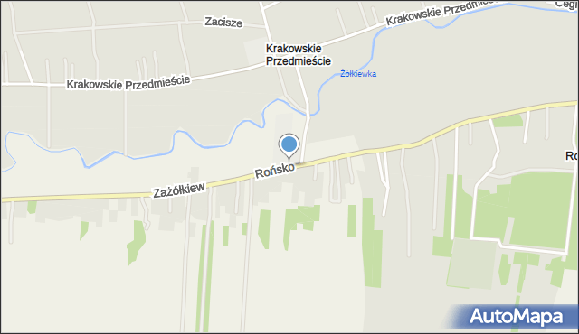 Rońsko, Rońsko, mapa Rońsko