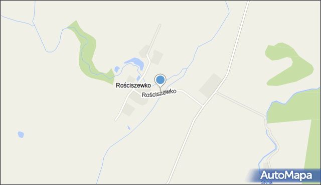 Rościszewko, Rościszewko, mapa Rościszewko