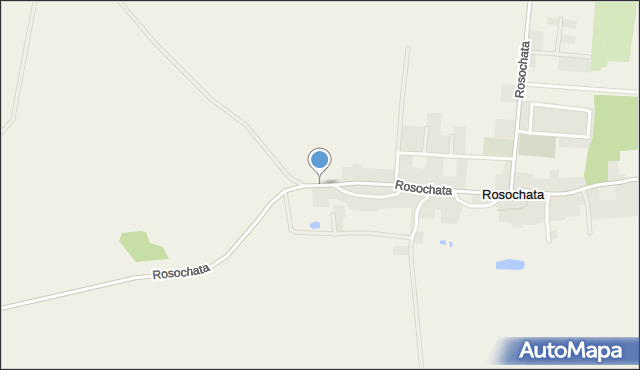 Rosochata, Rosochata, mapa Rosochata