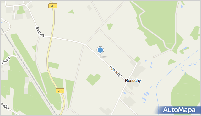 Rosochy gmina Stupsk, Rosochy, mapa Rosochy gmina Stupsk