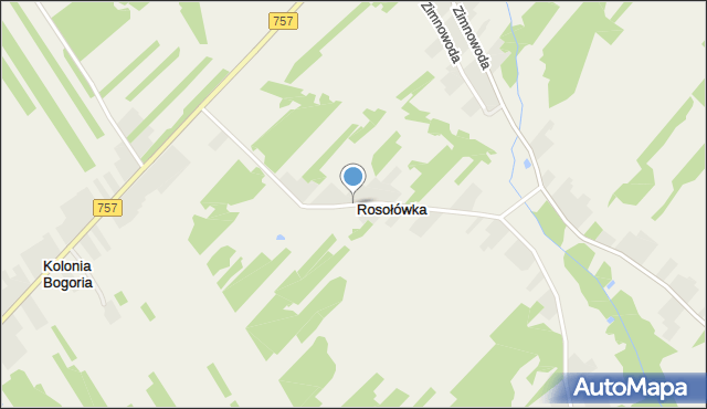 Rosołówka, Rosołówka, mapa Rosołówka